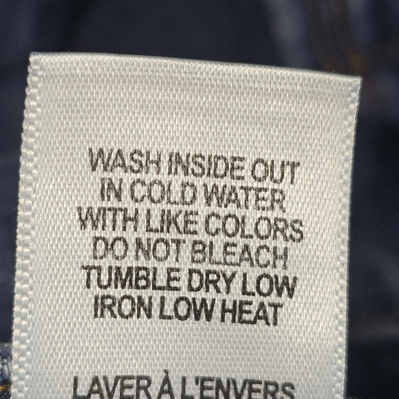 Good American Good Waist Raw Hem Crop With Fray Jeans Size 10/30** Blue 565 - Picture 11 of 16